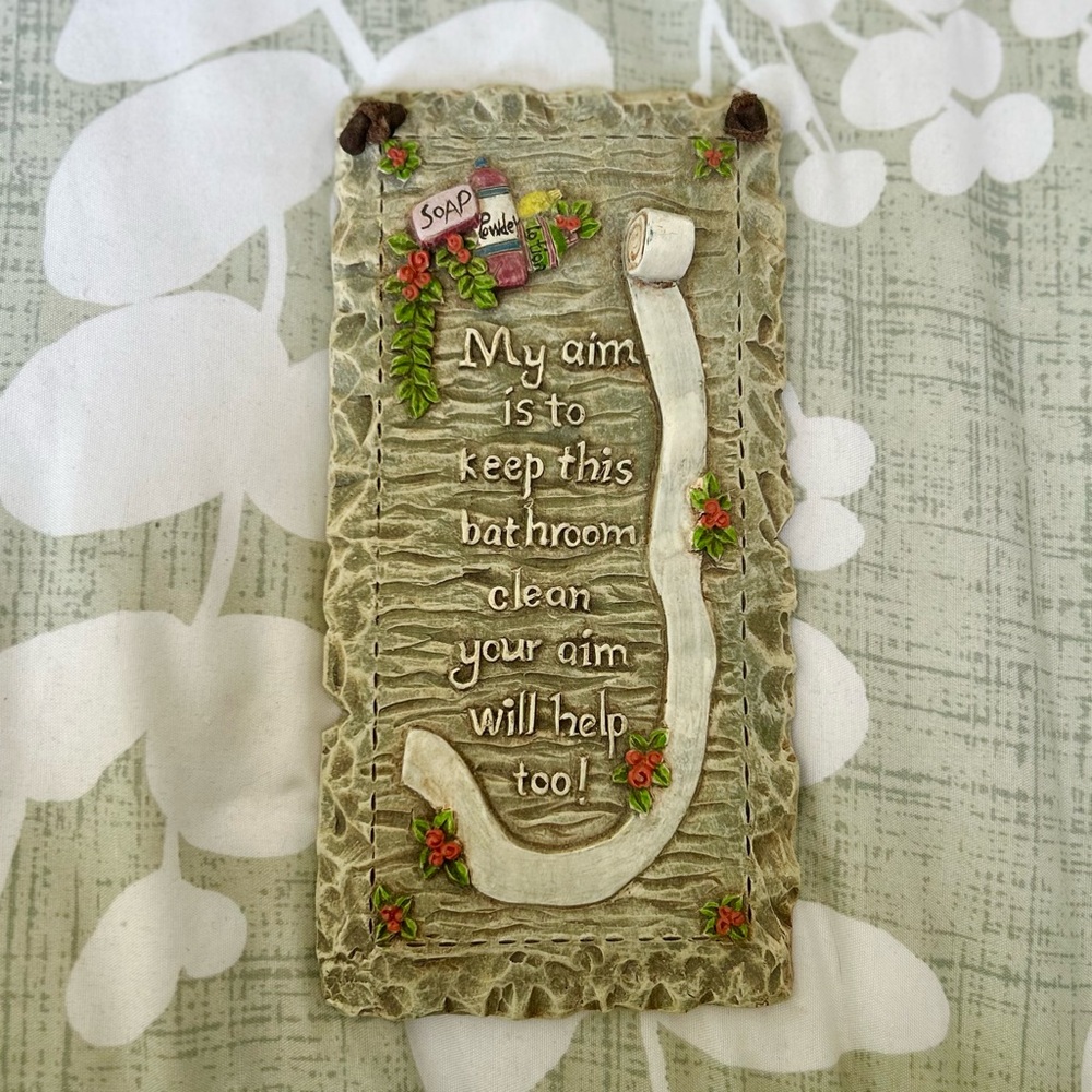 ❌SOLD Cute 3D Cottagecore Farmhouse Plaque Wall Art Decor - Picture 5 of 7